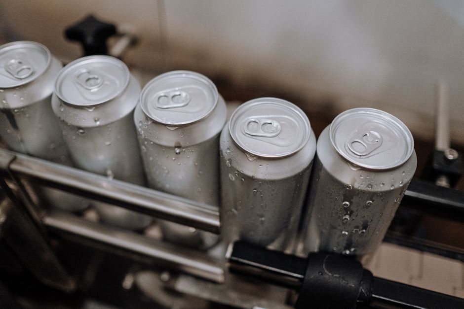 Can packaging line